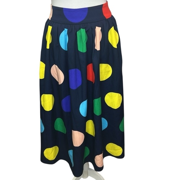 Frock Shop Colorful Polka Dot Skirt - Picture 2 of 7